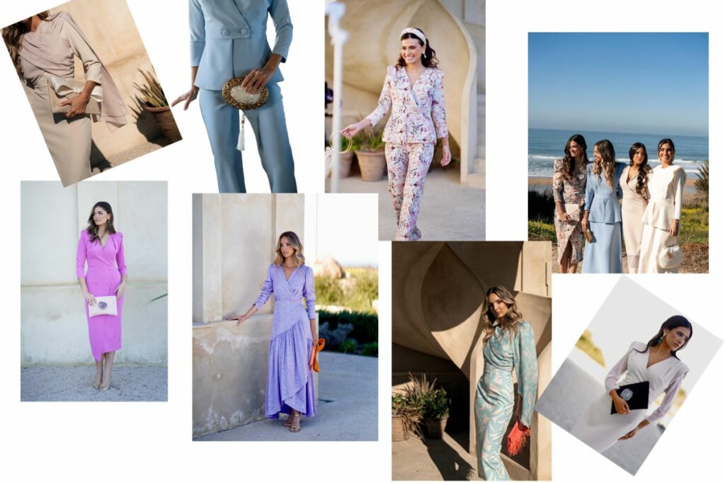 Vestidos y trajes para madres de comunión en tonos pastel, ideales para comuniones,bautizos,descubre los diseños de Mariquita Trasquilá.