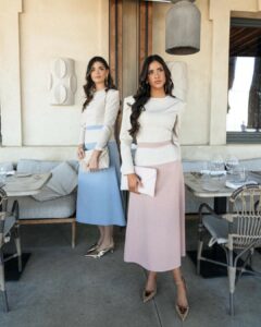 Tonalidades para madres de comunión y bautizos por Mariquita Trasquilá.